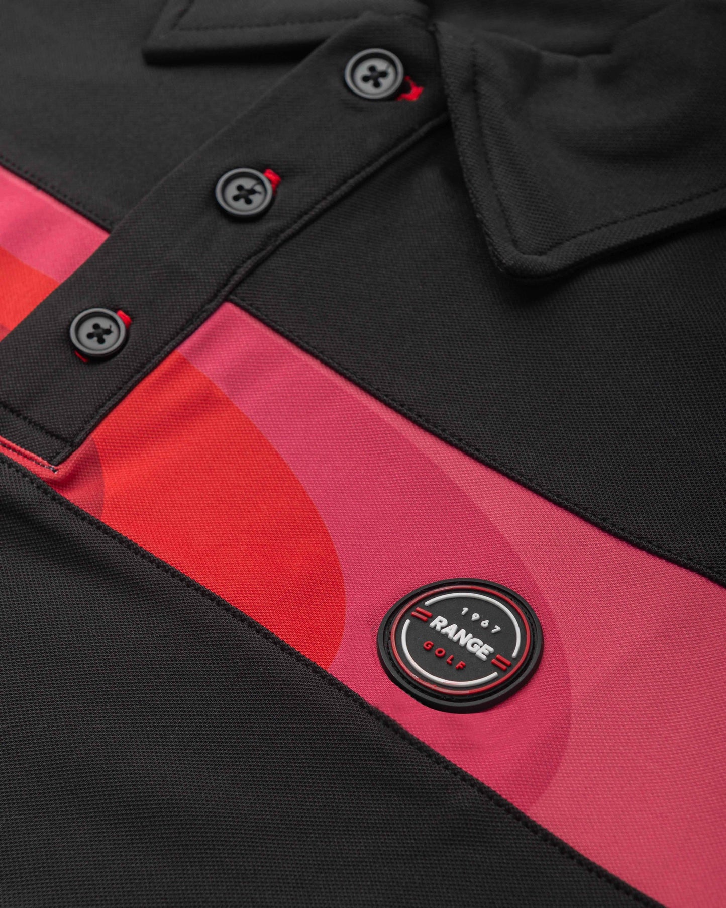 RED TSUNAMI | black polo