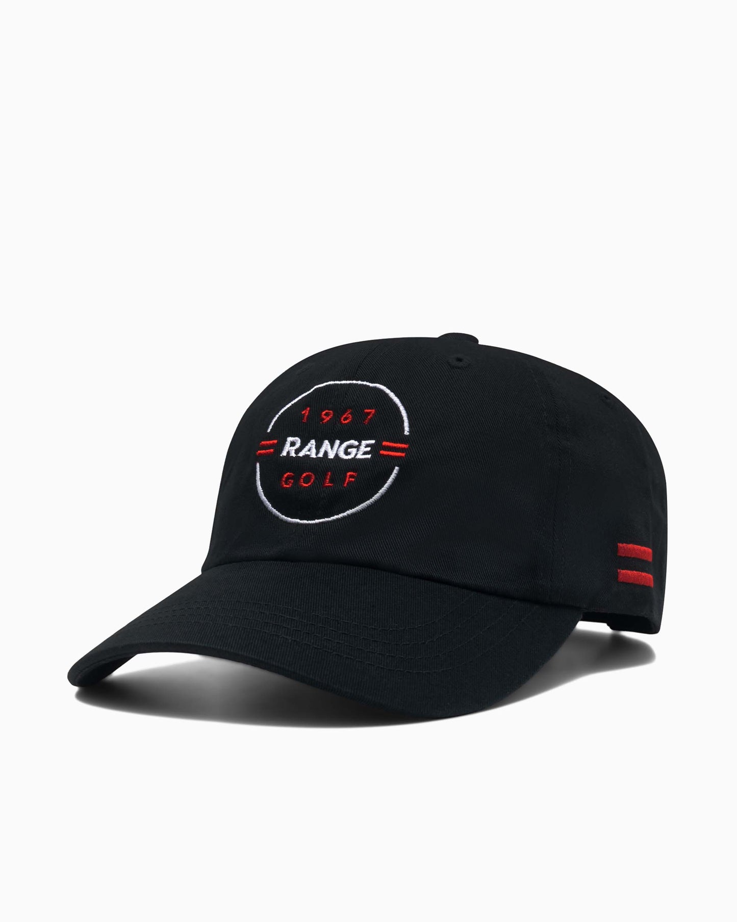 black hat with range 1967 embroidery