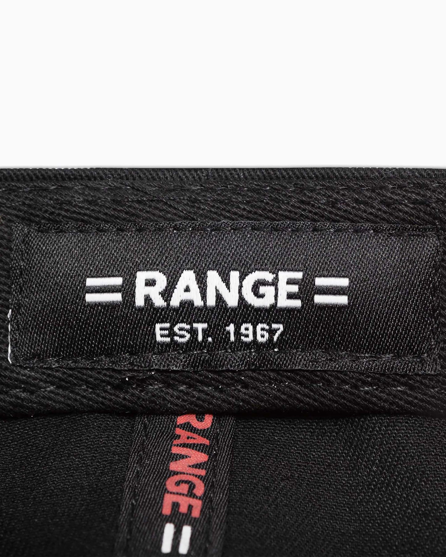 close up of range tag