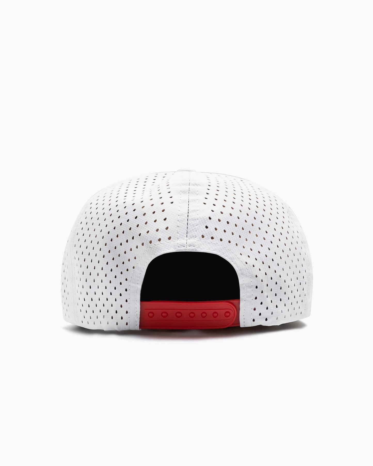 back of hat with adjustable snap closure