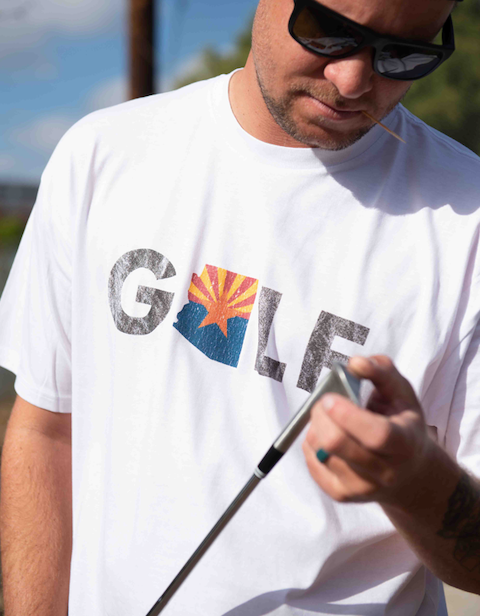 ARIZONA GOLF | triblend tee