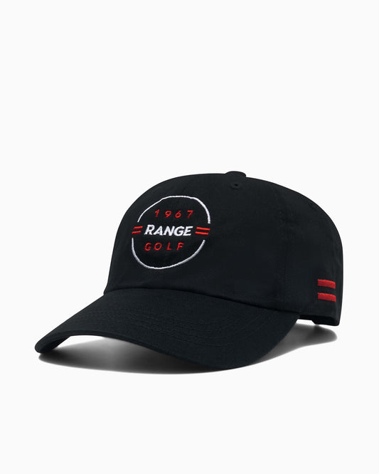 black hat with range 1967 embroidery 